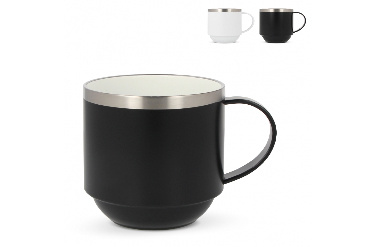 Geoff T-ceramic mok (300 ml) bedrukken met logo