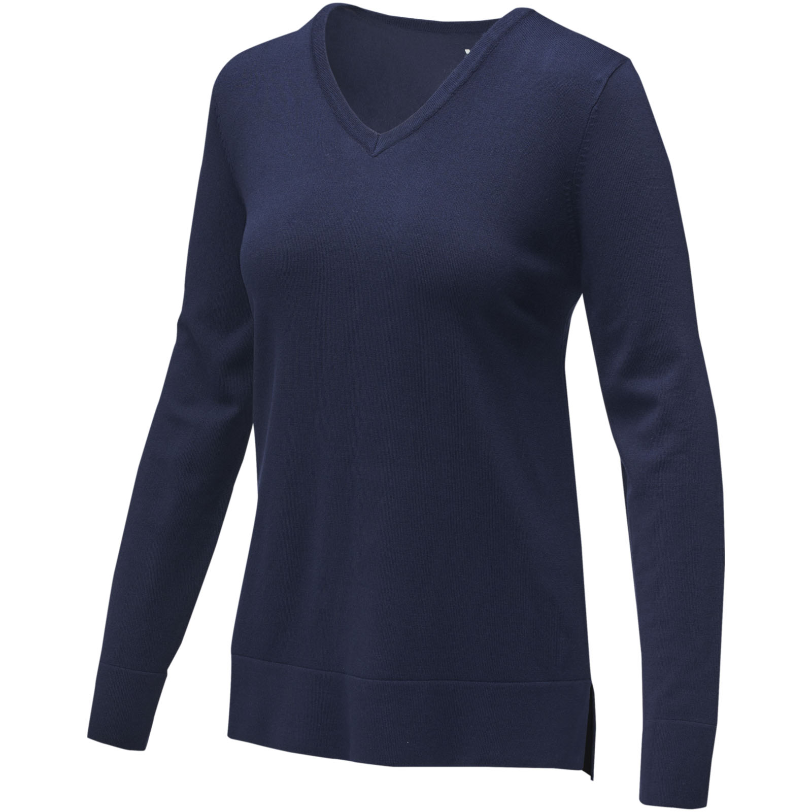 Stanton dames pullover met v-hals bedrukken met logo