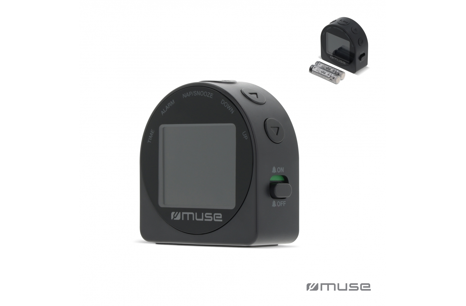 M-09 C | Muse Travel Alarm Clock bedrukken met logo