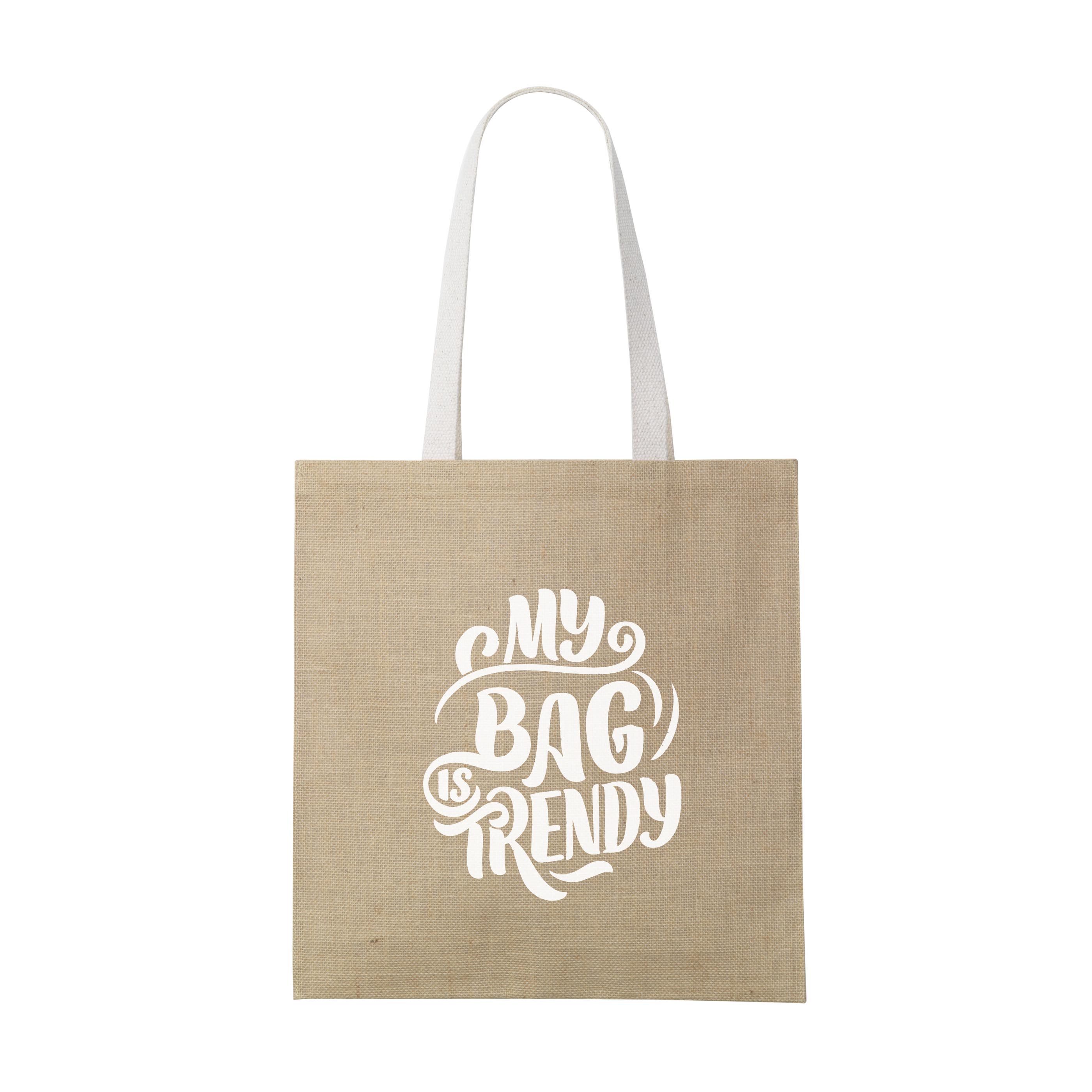 Jute Shopper winkeltas bedrukken met logo
