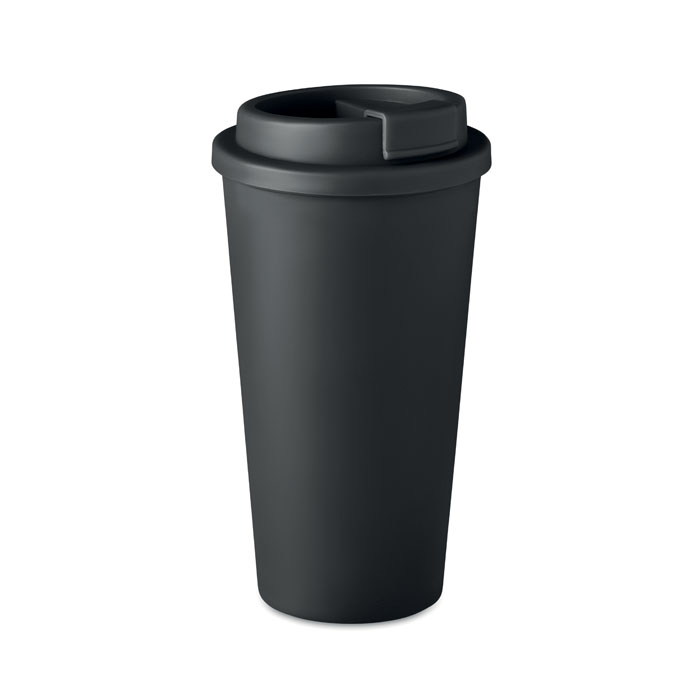 Dubbelwandige drinkbeker 450 ml bedrukken met logo
