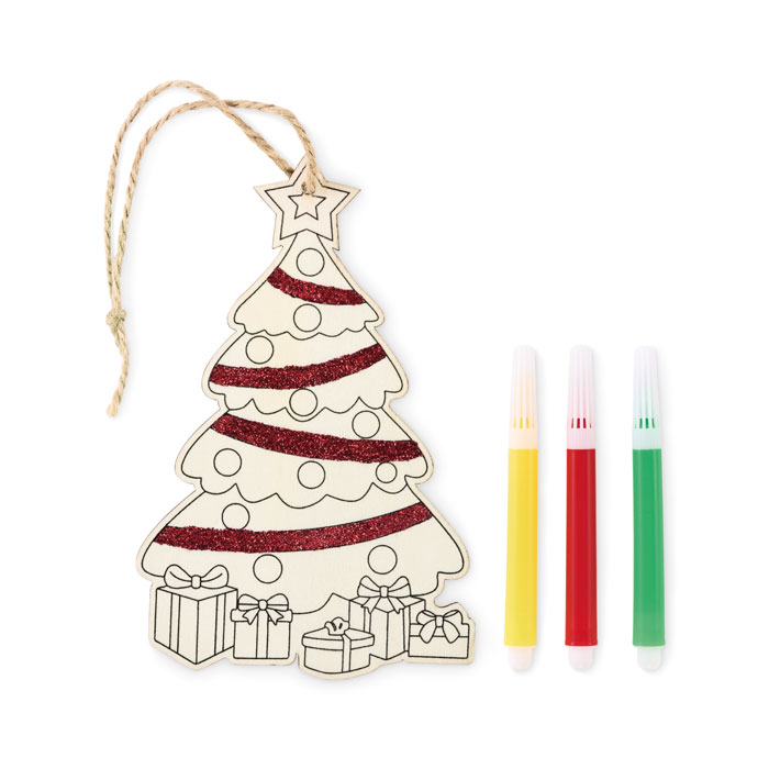Kerstboom ornament bedrukken met logo