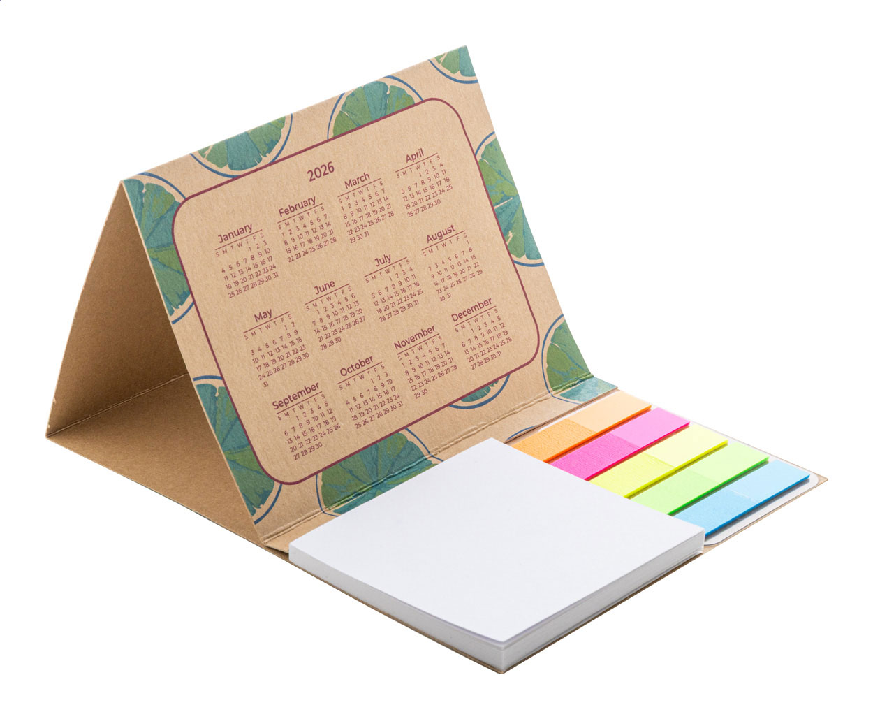 custom made kalender/ sticky notes bedrukken met logo