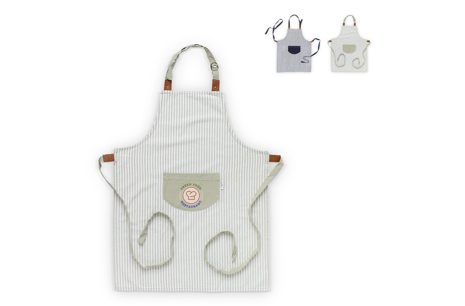 Lord Nelson Victory Short met strepen bedrukken met logo