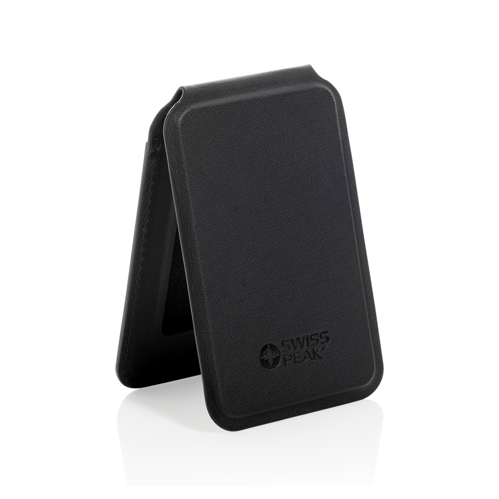 Magstand RCS gerecycled PU magnetische telefoon wallet bedrukken met logo