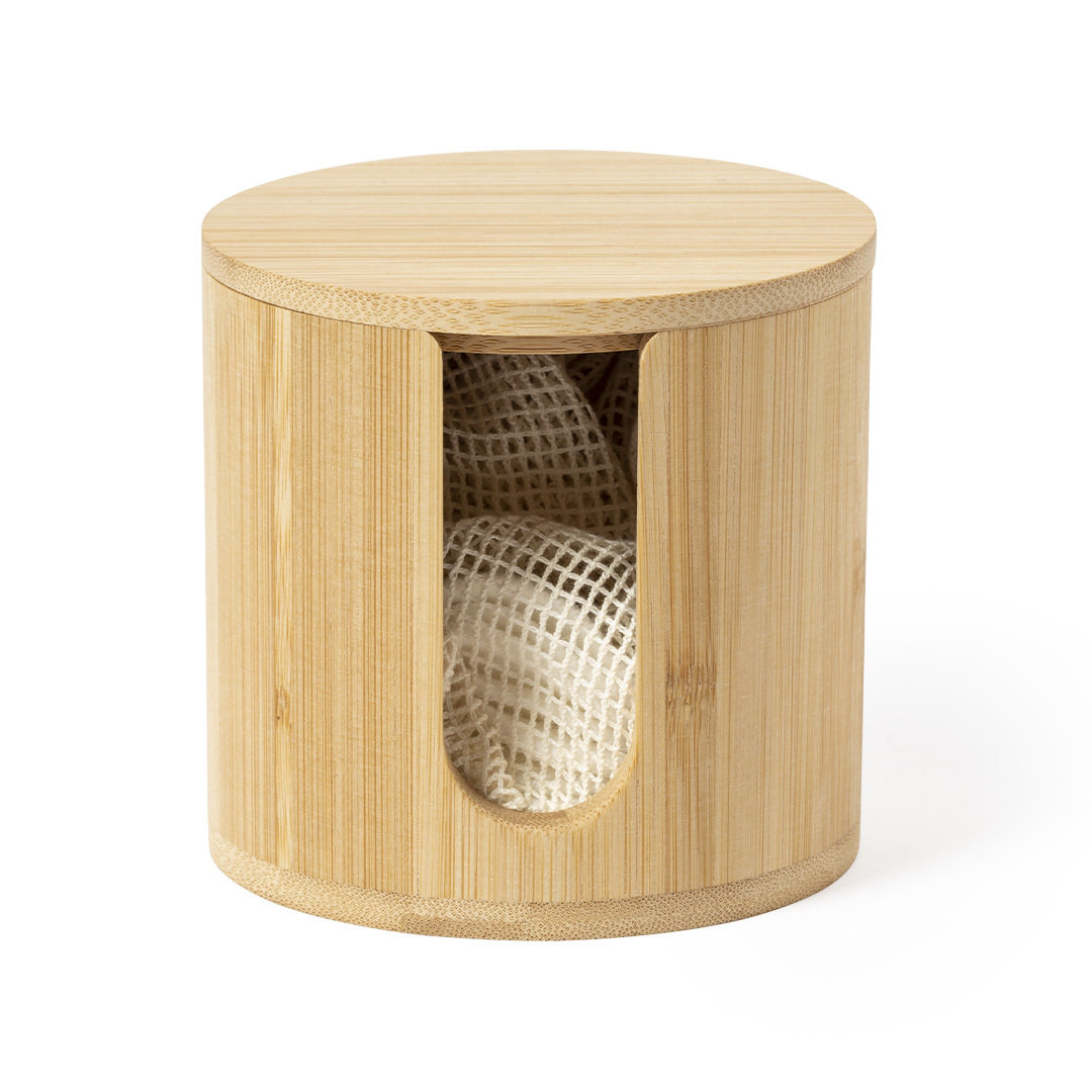 Make-up Remover Wattenhouder Kenas bedrukken met logo