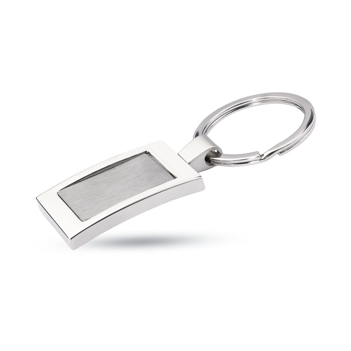 Eckington Luxe metalen sleutelhanger bedrukken met logo