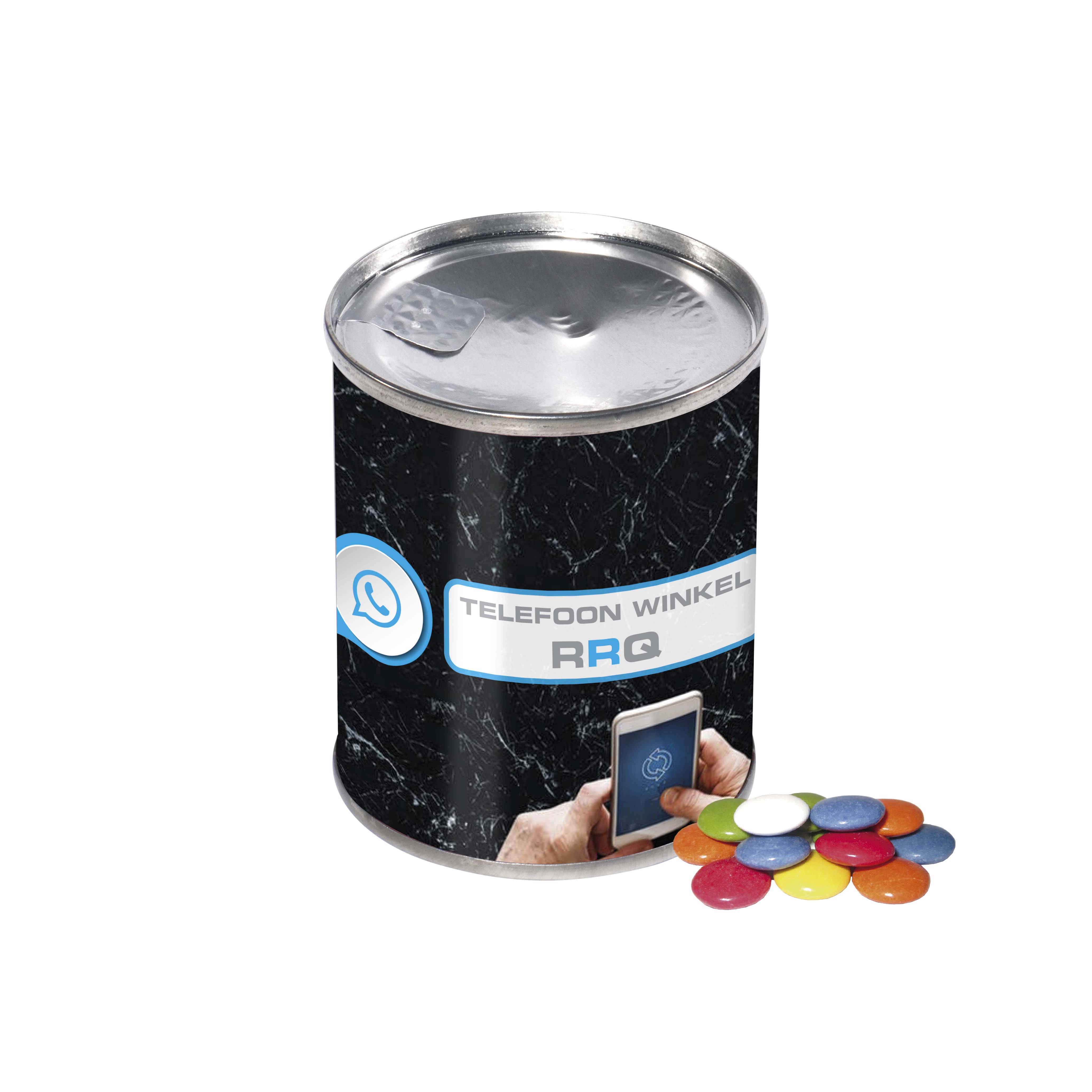 CoolCan chocolade mix bedrukken met logo