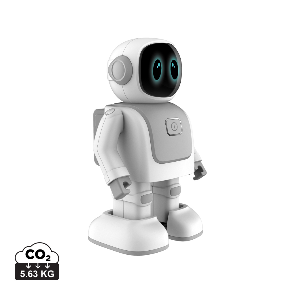 Robert de Dansende Robot Speaker bedrukken met logo