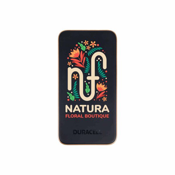 Duracell Powerbank Charge 10 bedrukken met logo