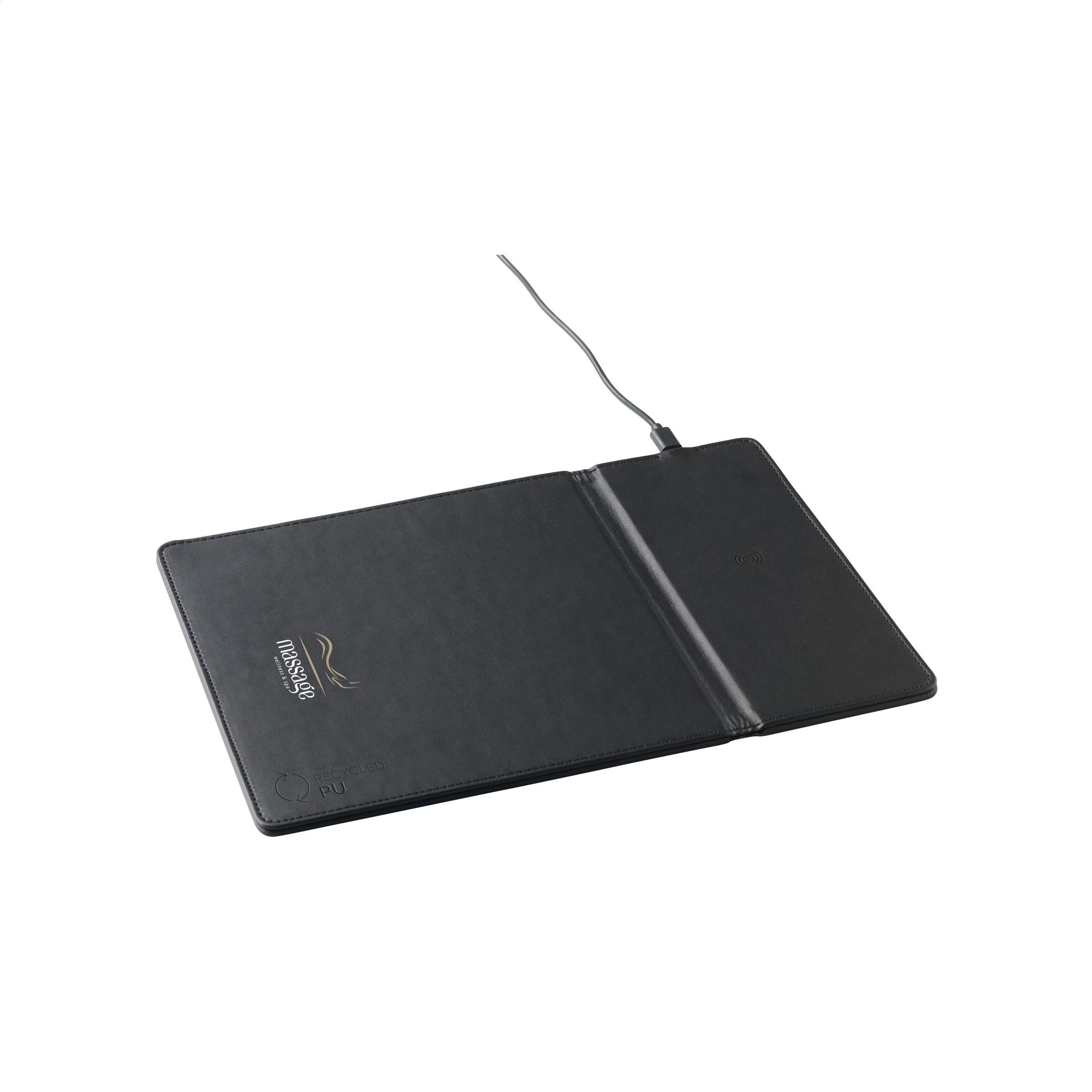 RCS Recycled Wireless Charging Mousepad bedrukken met logo