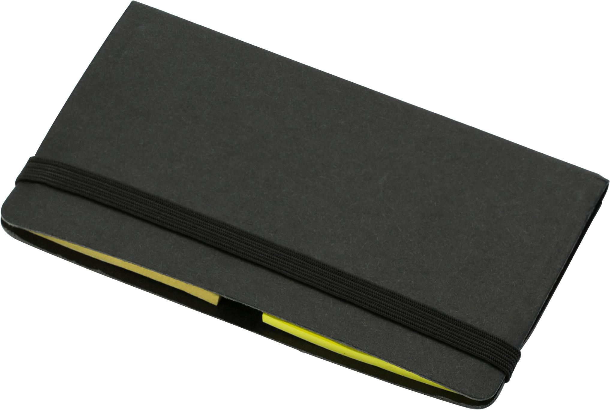 Kartonnen memoboekje Bjorn bedrukken met logo