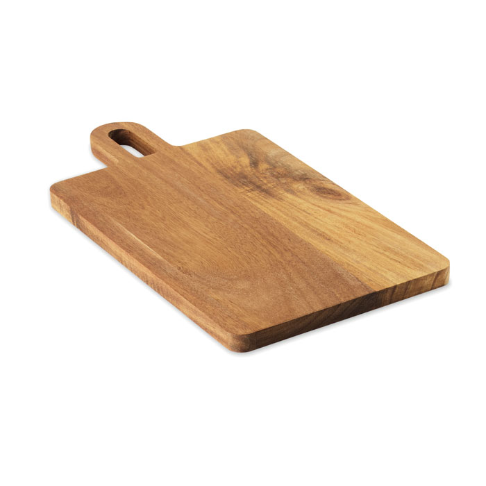 Acacia snij- en serveerplank bedrukken met logo
