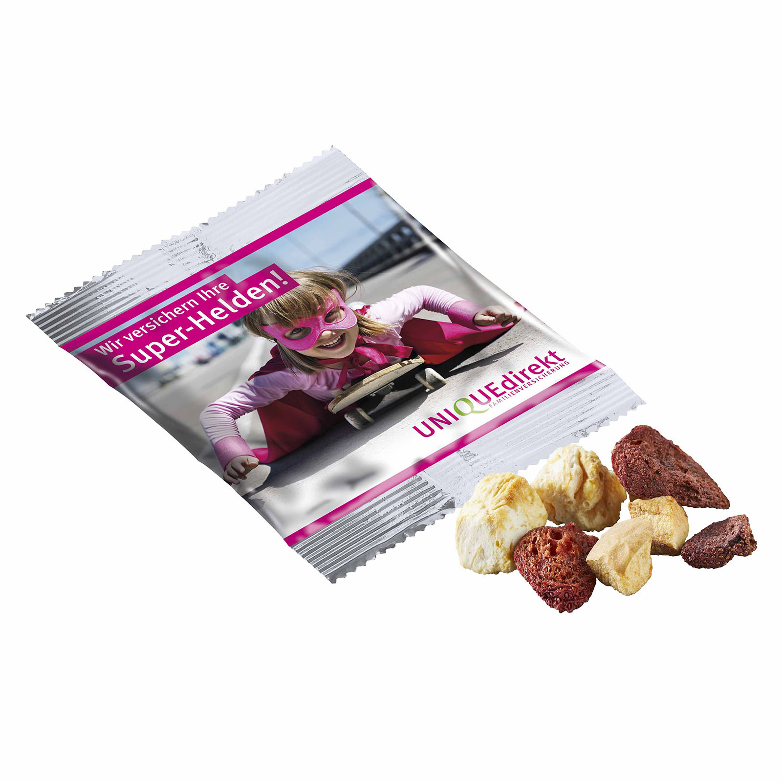 Zakje gedroogd fruit bedrukken met logo