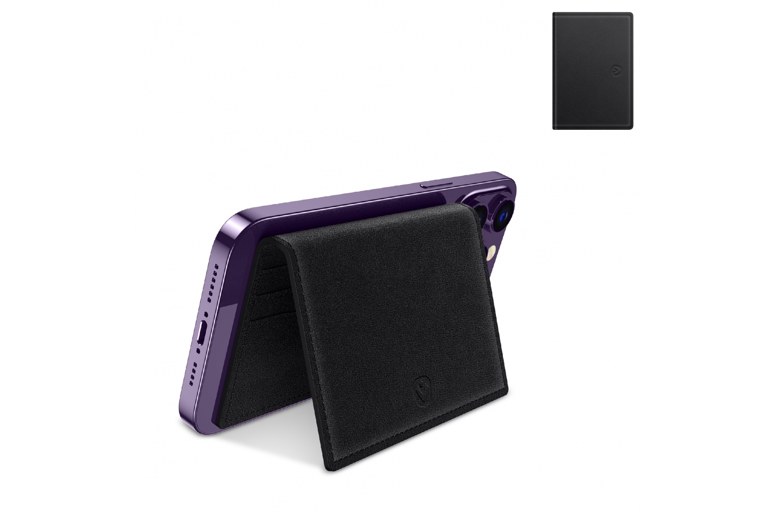 587303 Valenta Card Wallet Magsafe Leather bedrukken met logo