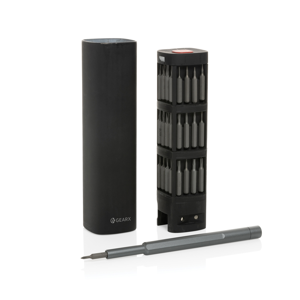 Gear X RCS gerecycled aluminium schroevendraaierset bedrukken met logo