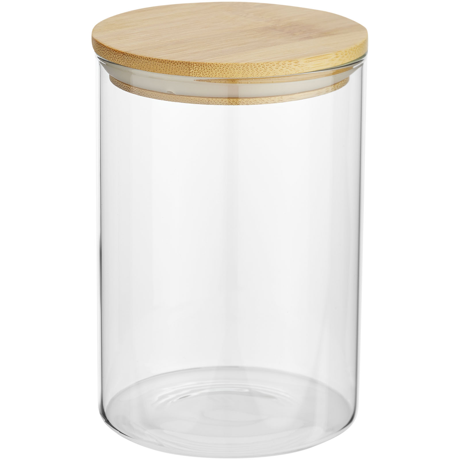 Celia glazen voedselcontainer (550 ml) bedrukken met logo