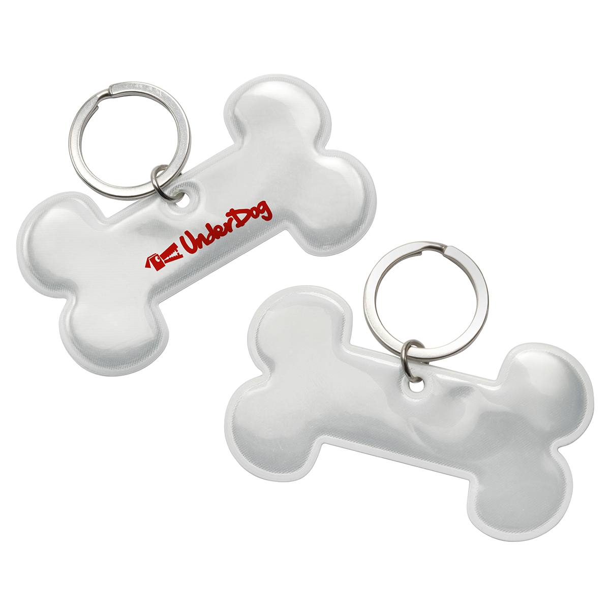 Soft reflector "Bone" bedrukken met logo