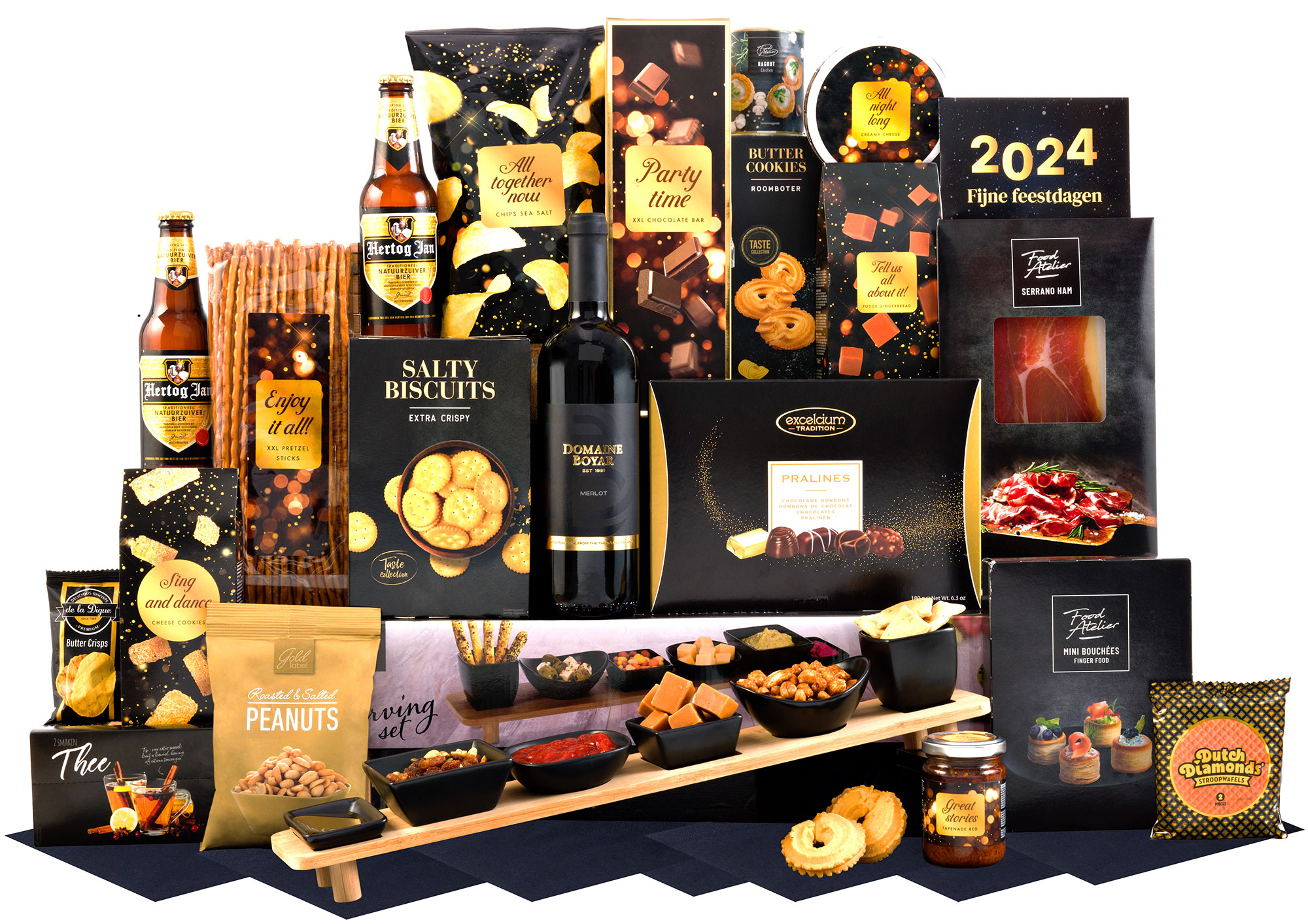 All night long bedrukken met logo