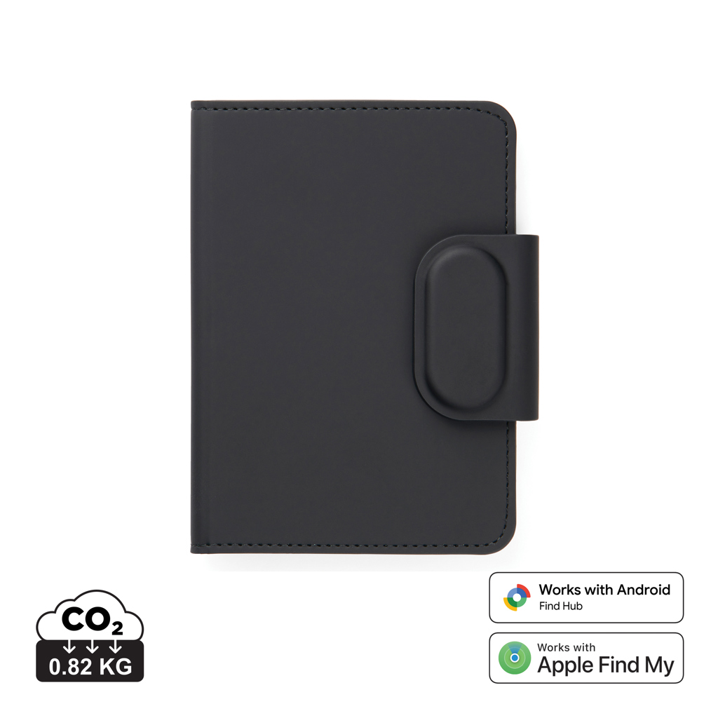 VINGA Baltimore RCS Passport houder met Dual FInder bedrukken met logo