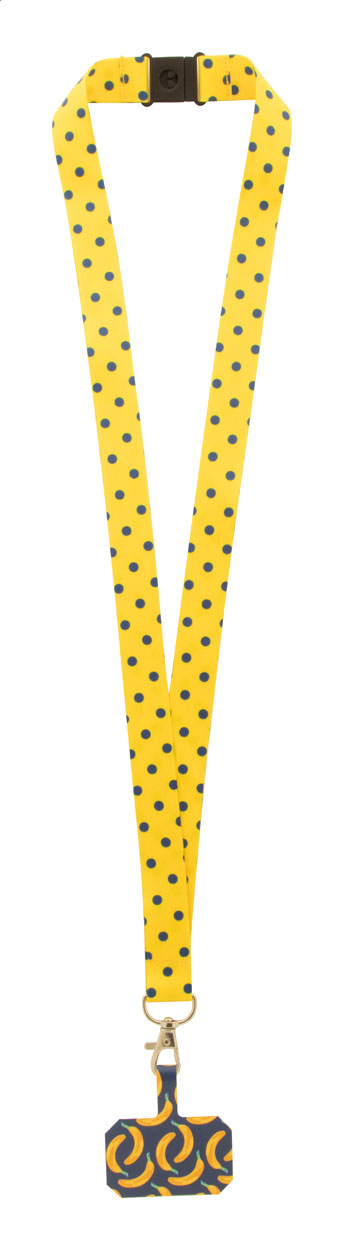 custom made lanyard met mobiele telefoonhouder en RPET-sleutelkoord bedrukken met logo