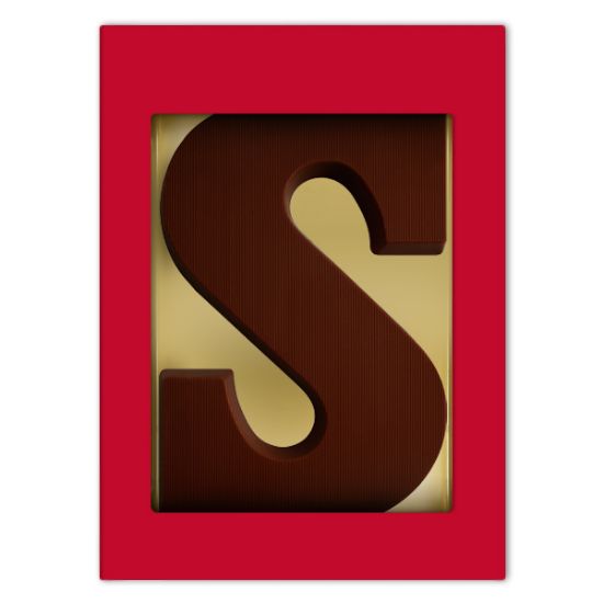 Letter S Vegan bedrukken met logo