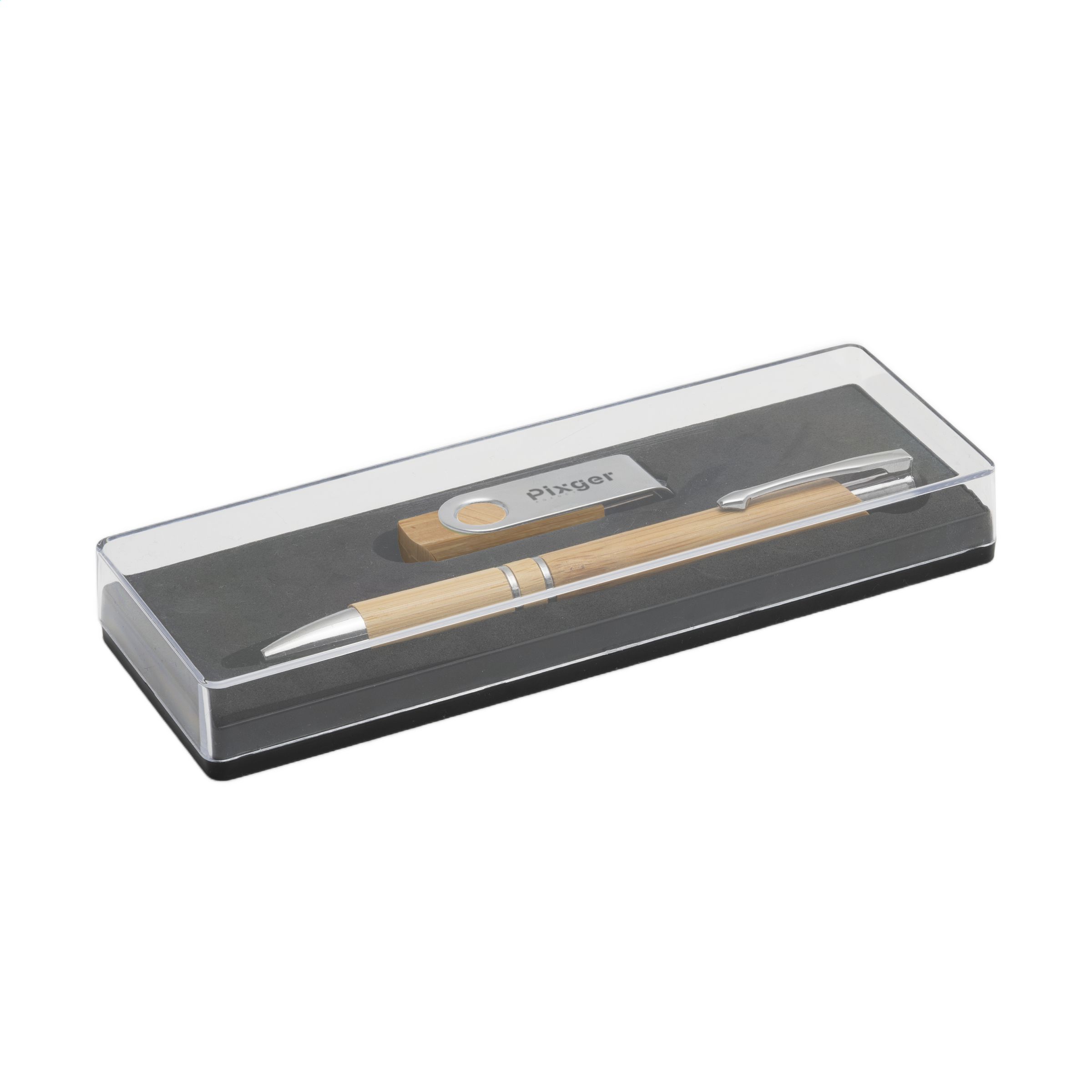 Bamboo Connect Giftset 8 GB bedrukken met logo