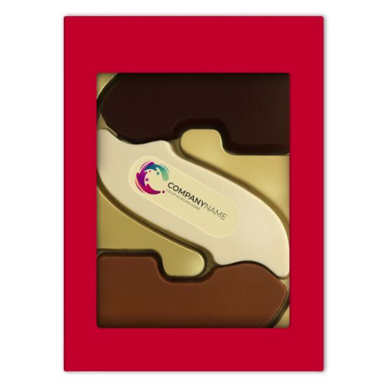 LogoLetter 3 smaken (200 gram) bedrukken met logo