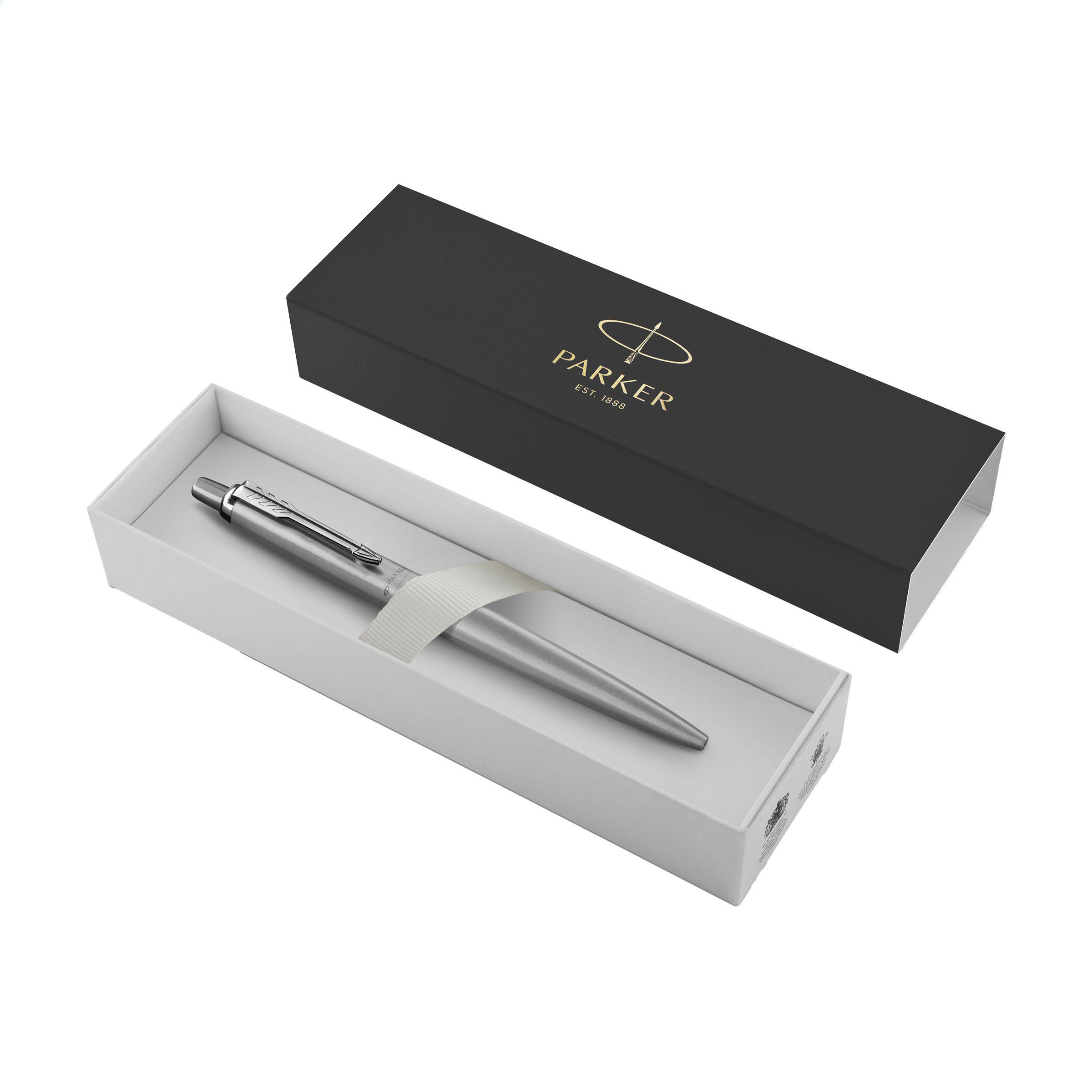 Parker Jotter XL Grey Monochrome Balpen - blauwe inkt bedrukken met logo