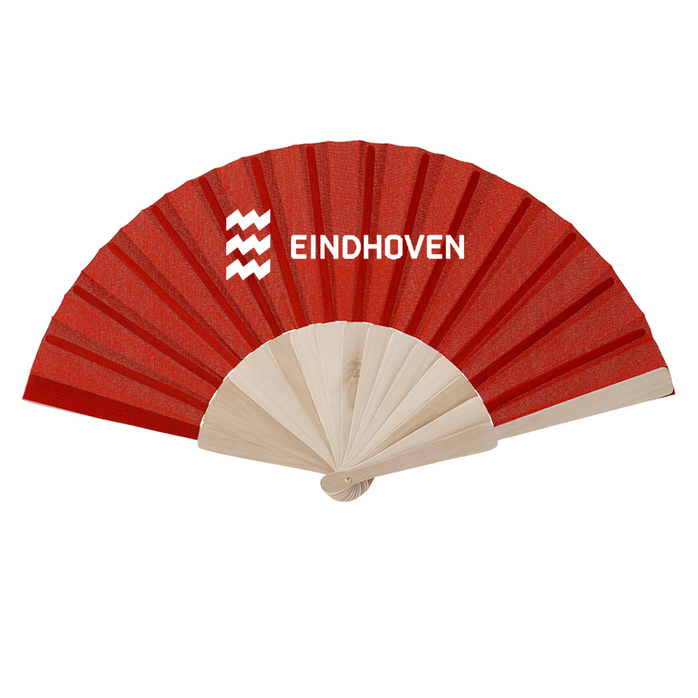 WoodFan handwaaier bedrukken met logo