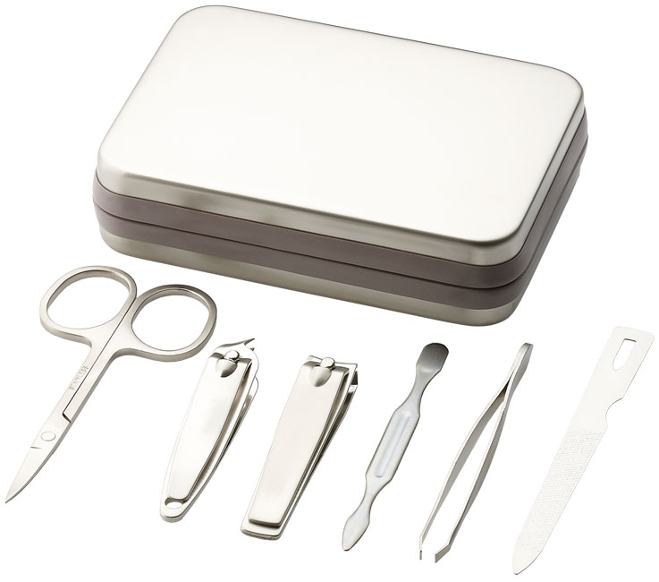 Annette 6-delige manicureset bedrukken met logo