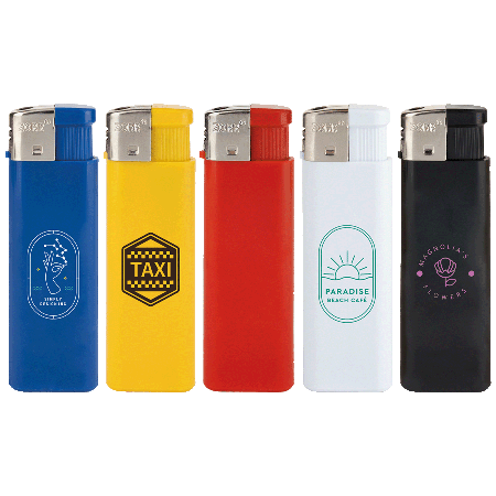 Zorr Promo Piezo Elektronische aansteker HC, navulbaar bedrukken met logo