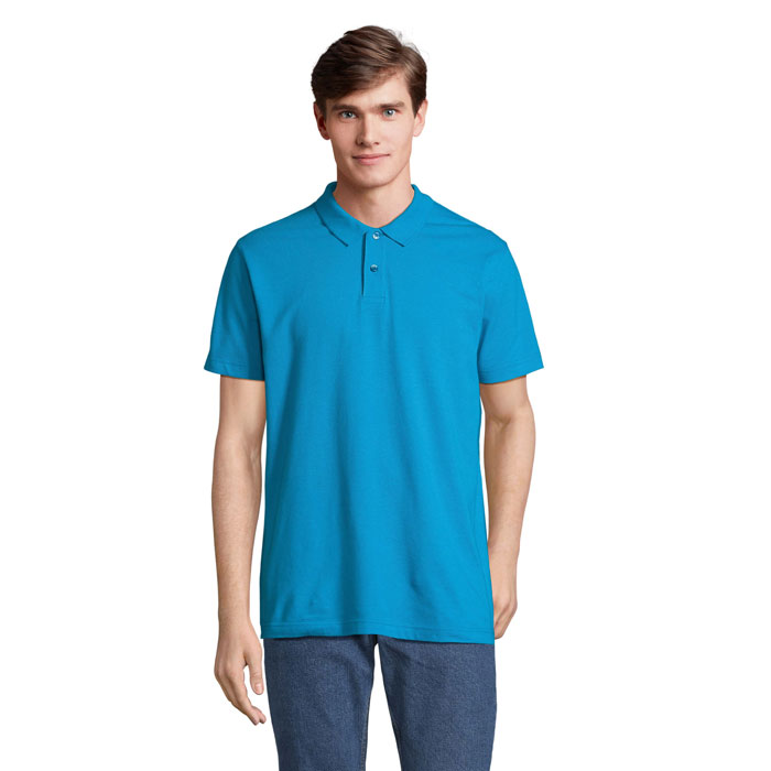 Pulse unisex polo 100% ringgesponnen katoen bedrukken met logo