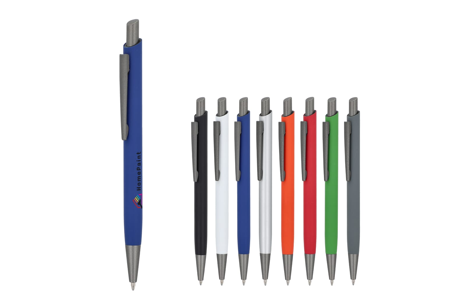 Boston softtouch balpen bedrukken met logo