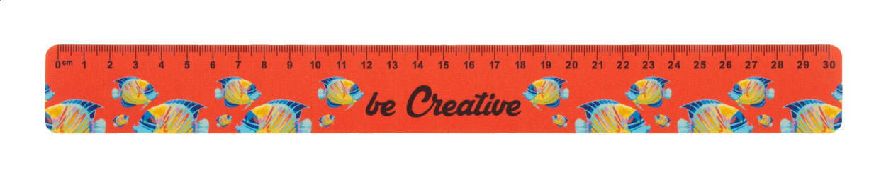 custom made liniaal, 30 cm bedrukken met logo