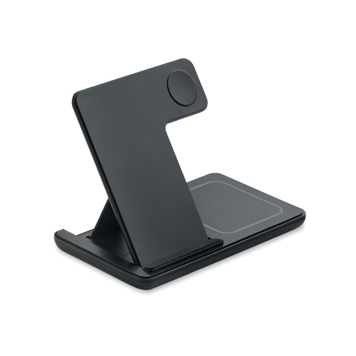 Inklapbare 3-in-1 lader 15W bedrukken met logo