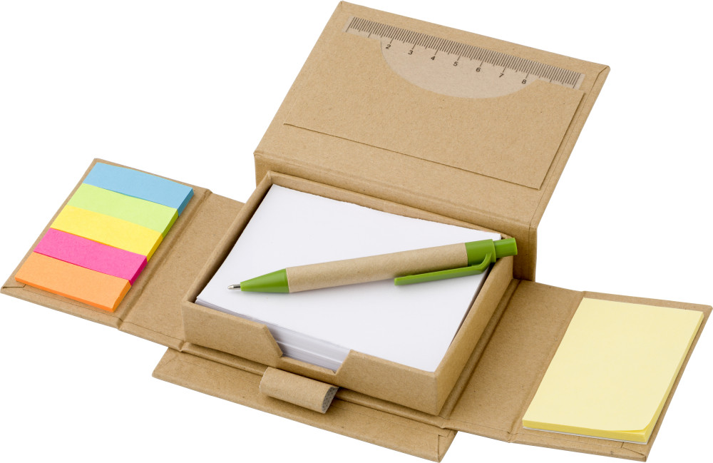 DeskMemo memoblaadjeshouder bedrukken met logo