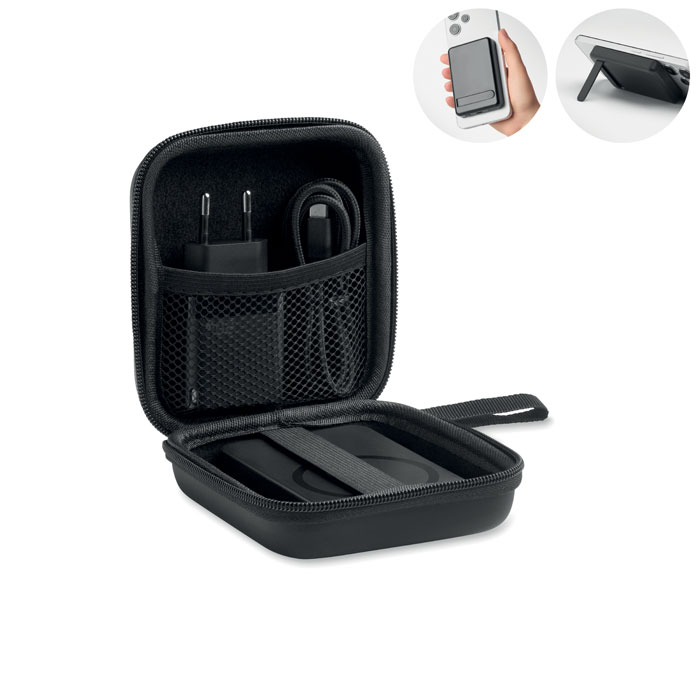 Powerbank reisset 5000mAh bedrukken met logo