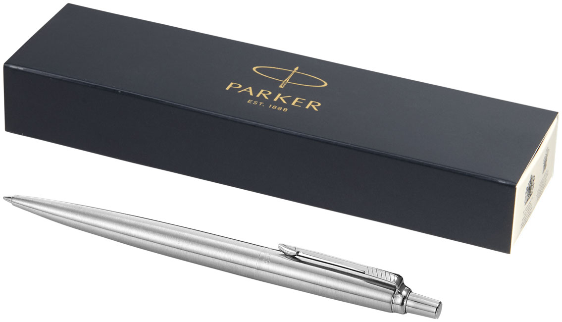 Parker Jotter Stainless Steel balpen bedrukken met logo