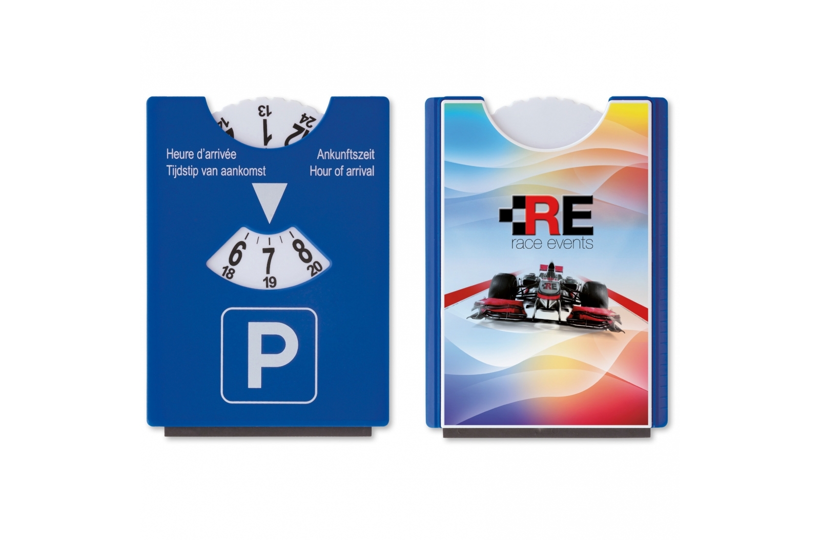 Dual Parkeerschijf 2-in-1 Europa bedrukken met logo