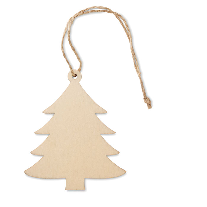 Christmass boomhanger bedrukken met logo