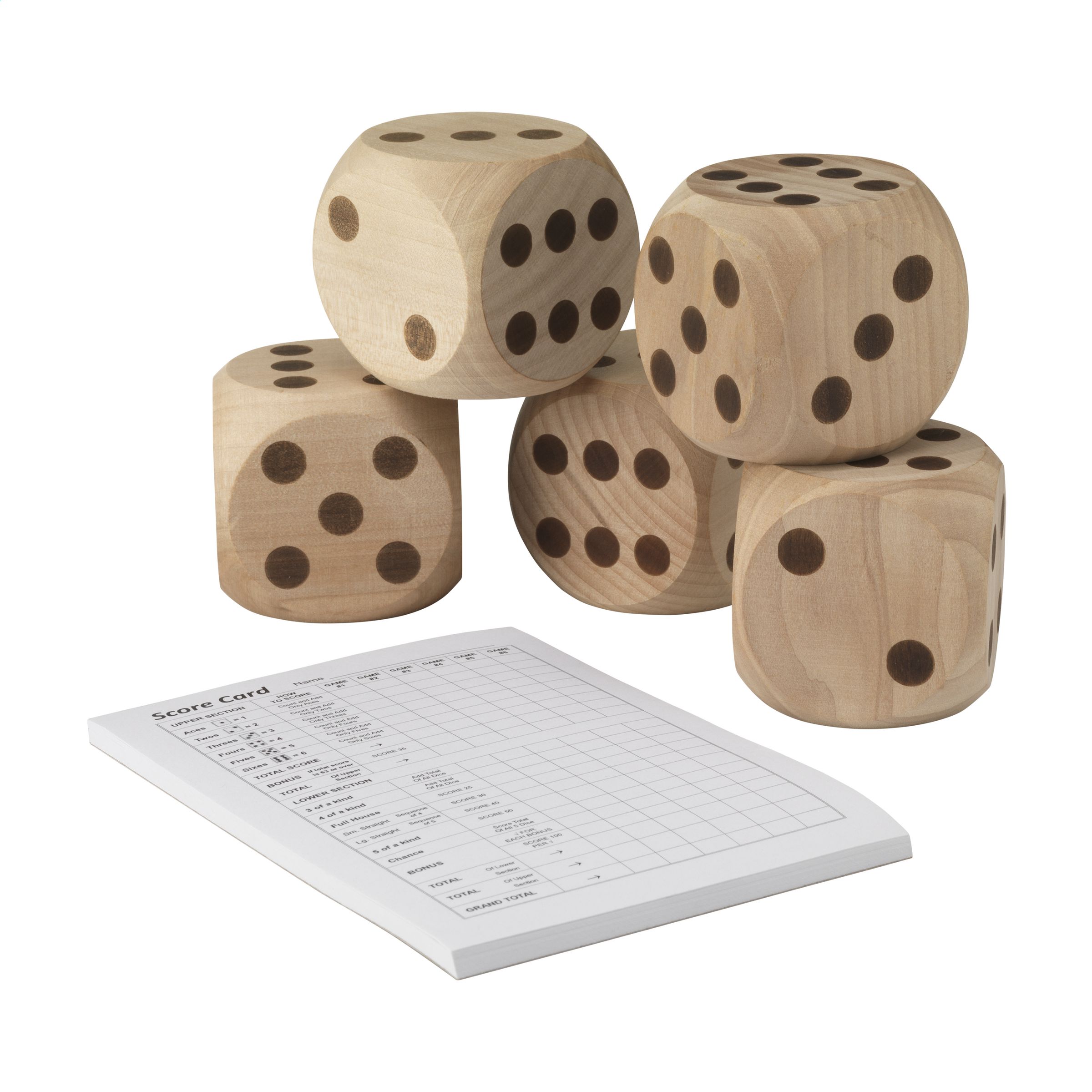 Outdoor Dice Game dobbelspel bedrukken met logo