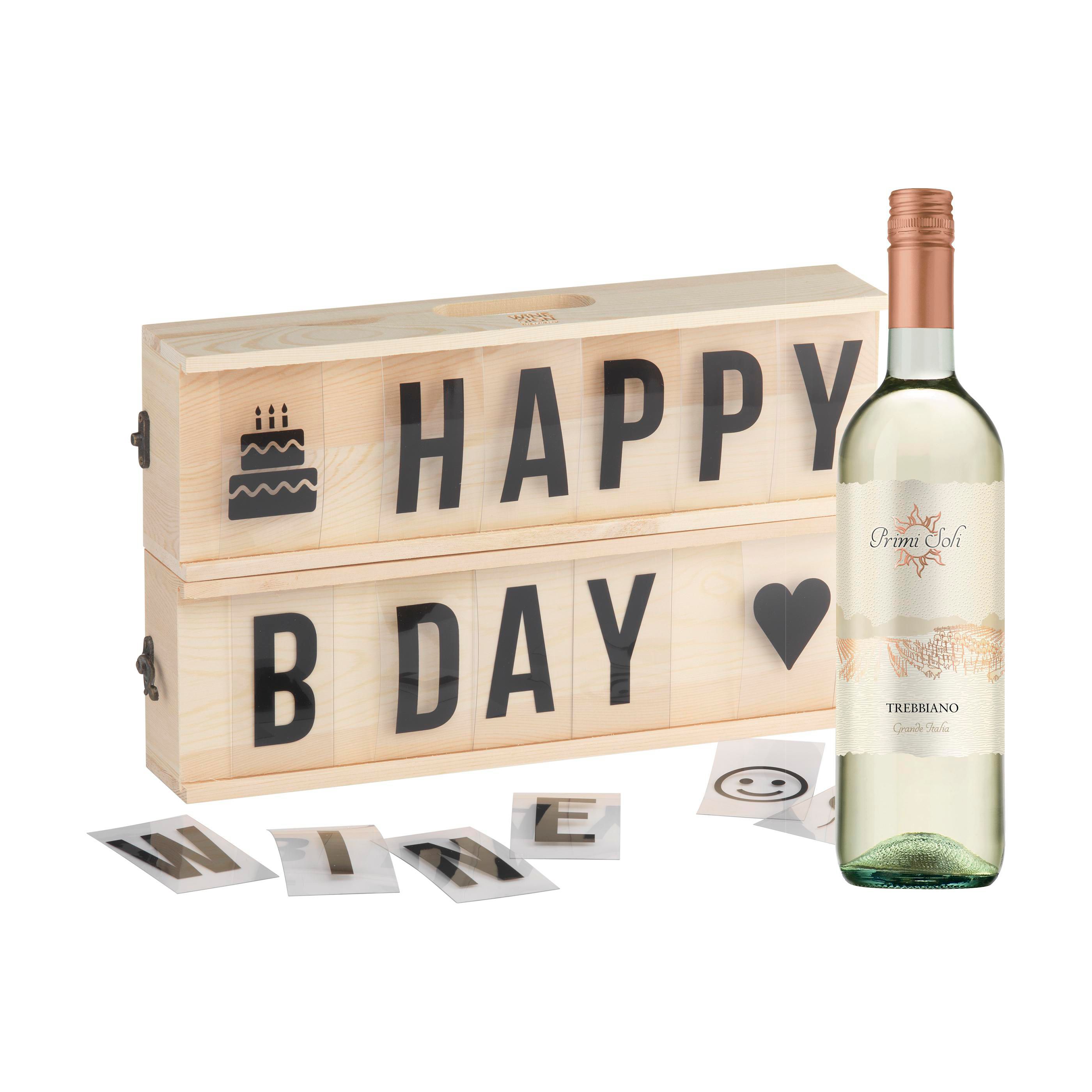 Rackpack Wine Sign bedrukken met logo