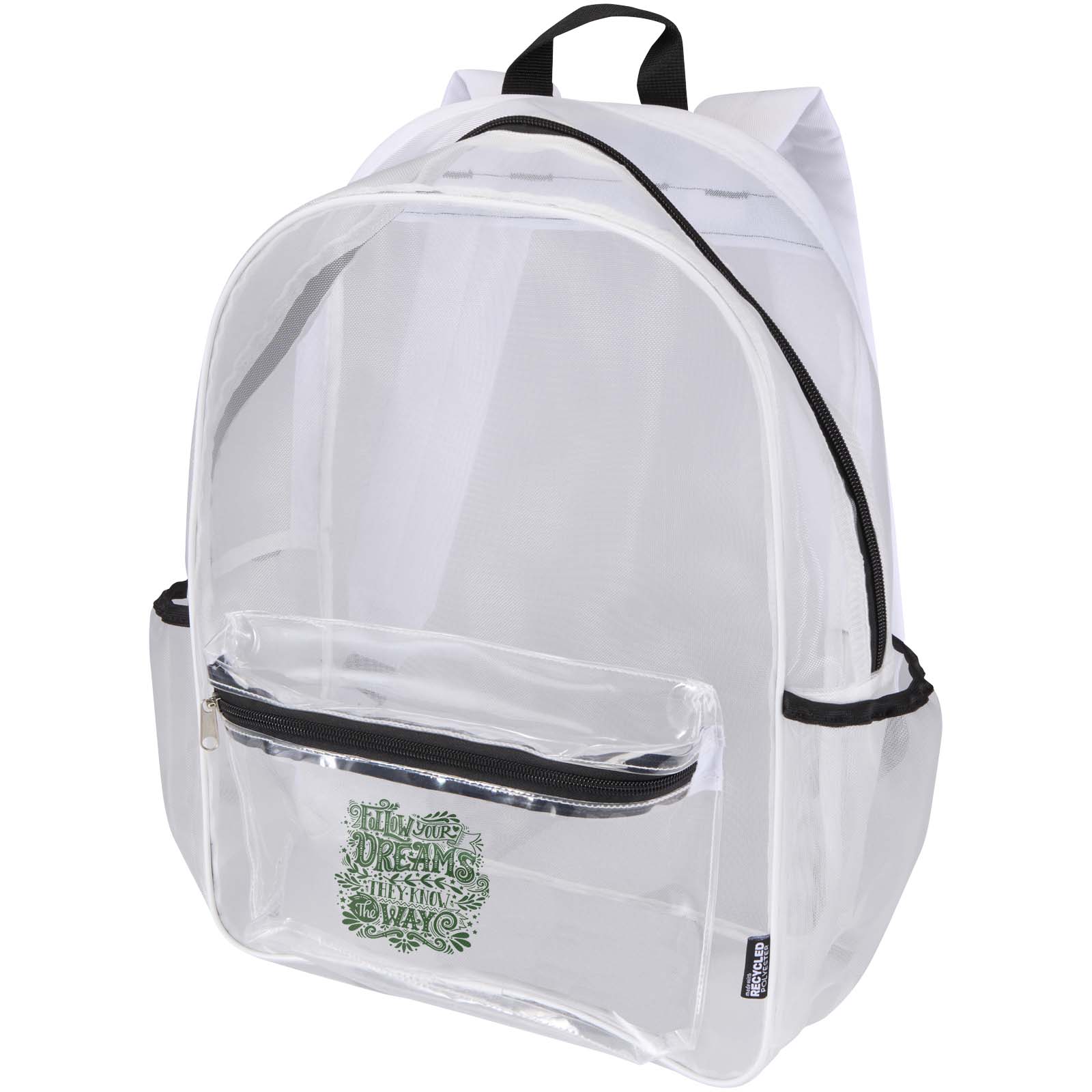 Mesh GRS gerecyclede rugzak 18 l bedrukken met logo
