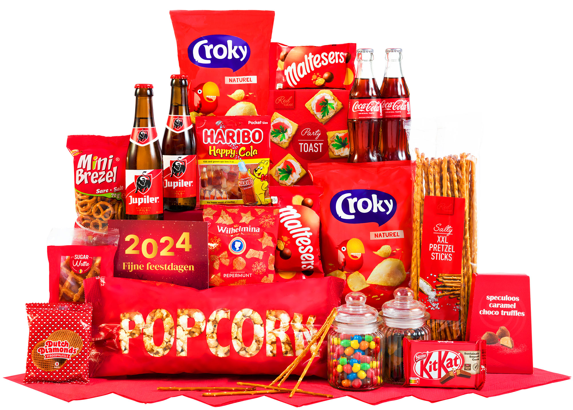 Kerstknaller bedrukken met logo