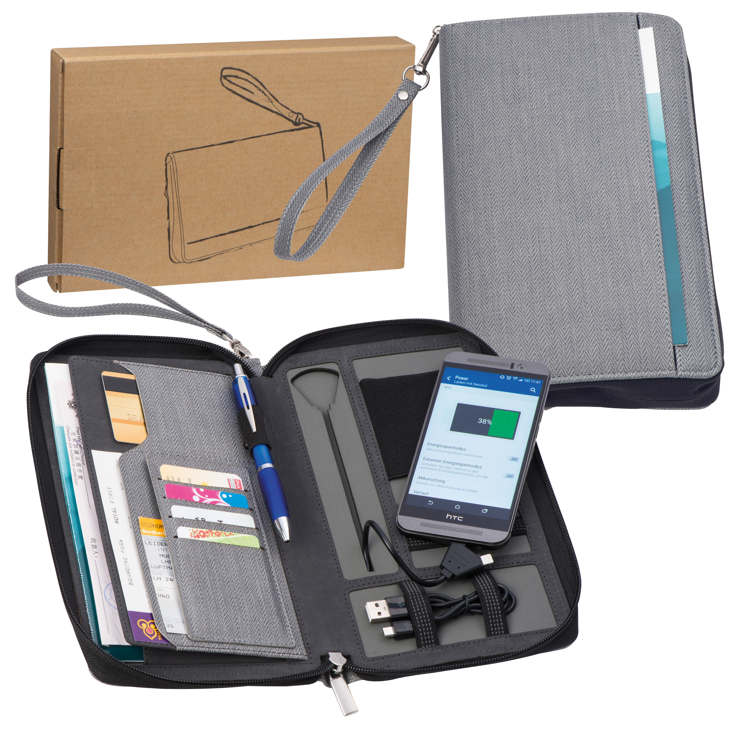 Brio Documenten map bedrukken met logo