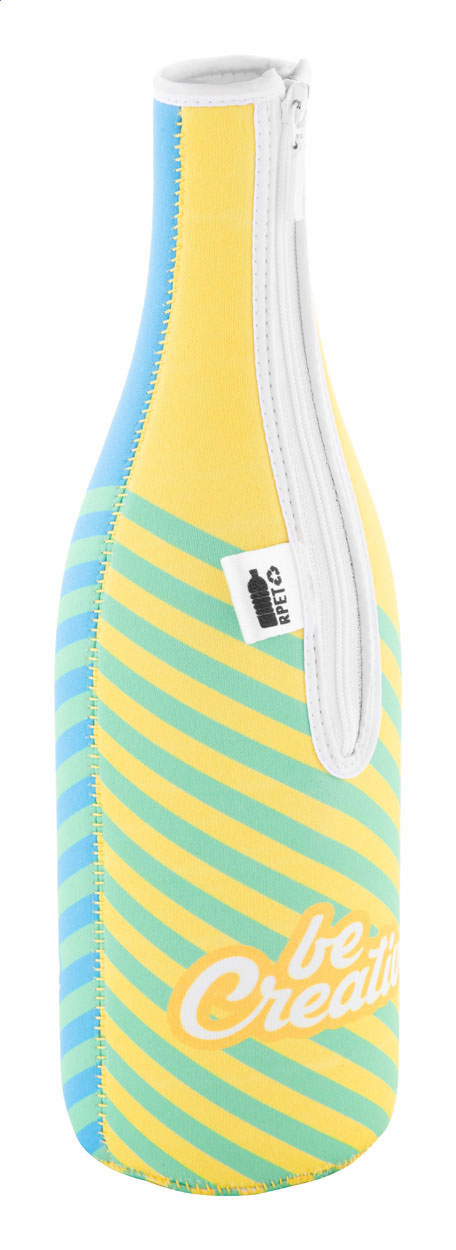 Custom made RPET-wijnfles koeler bedrukken met logo