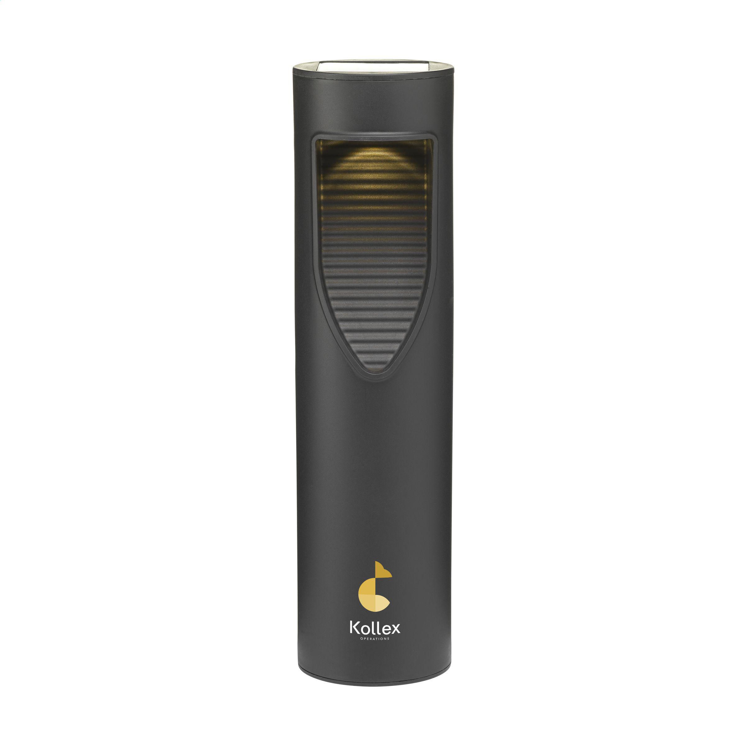 Grundig Solar LED-Light Warm White lamp bedrukken met logo