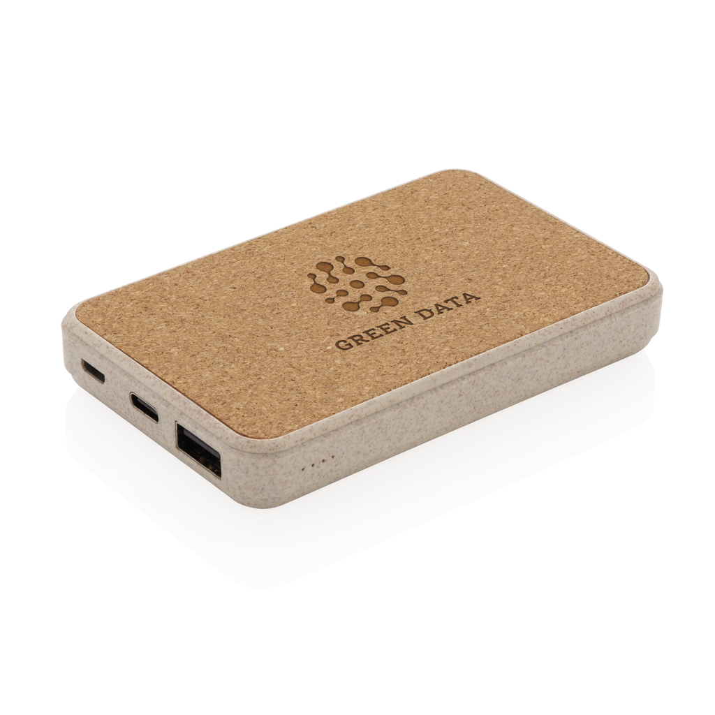 ECO Volt powerbank (5.000 mAh) bedrukken met logo