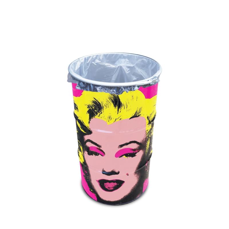 Barrel afvalbak FullColour (120 L) bedrukken met logo
